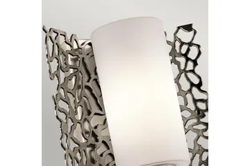Vegglampe Kichler Sølv Korall - Belysning - Innendørsbelysning & Lamper - Soveromslampe - Sengelamper - Sengelampe vegg
