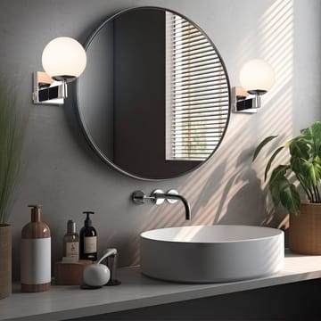 Vegglampe Kula - Krom - Belysning - Innendørsbelysning & Lamper - Soveromslampe - Sengelamper - Sengelampe vegg