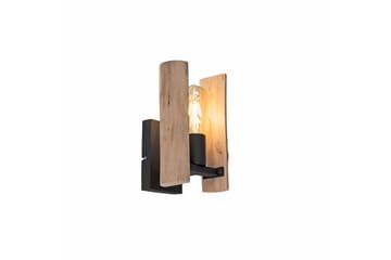 Vegglampe Log - 15x25x17 cm - Belysning - Innendørsbelysning & Lamper - Soveromslampe - Sengelamper - Sengelampe vegg