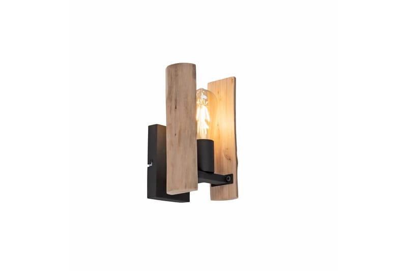 Vegglampe Log - 15x25x17 cm - Belysning - Innendørsbelysning & Lamper - Soveromslampe - Sengelamper - Sengelampe vegg