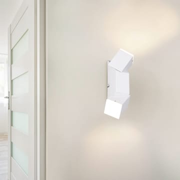 Vegglampe Raglan - Matt hvit - Belysning - Innendørsbelysning & Lamper - Soveromslampe - Sengelamper - Sengelampe vegg