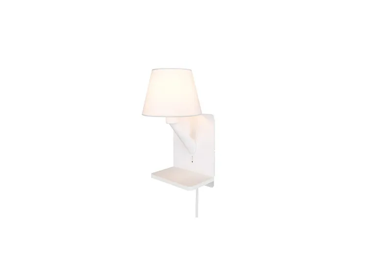 Vegglampe TRIO Comfort Matt hvit, Matt hvit