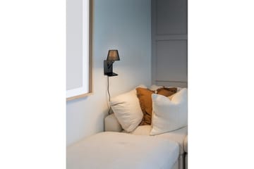 Vegglampe TRIO Comfort Matt svart - Matt svart - Belysning - Innendørsbelysning & Lamper - Soveromslampe - Sengelamper - Sengelampe vegg