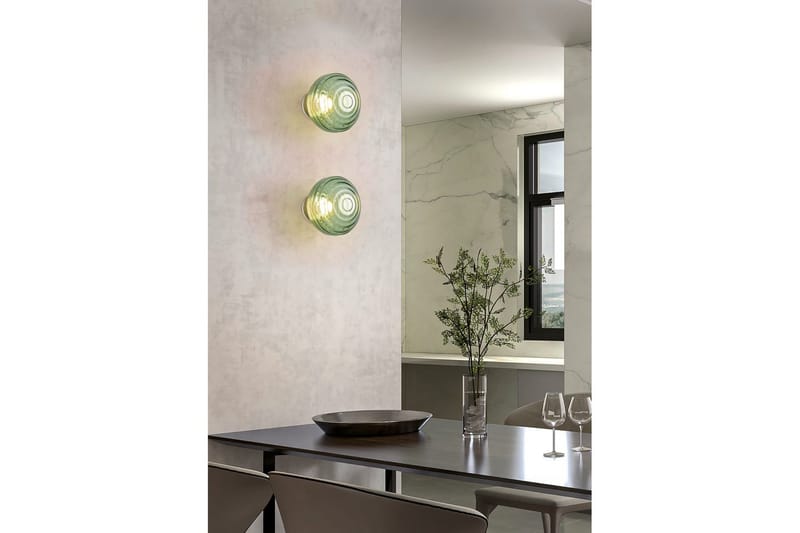 Vegglampe TRIO Earl Grønn - Grønn - Belysning - Innendørsbelysning & Lamper - Soveromslampe - Sengelamper - Sengelampe vegg