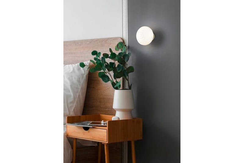 Vegglampe TRIO Earl Hvit - Hvit - Belysning - Innendørsbelysning & Lamper - Soveromslampe - Sengelamper - Sengelampe vegg