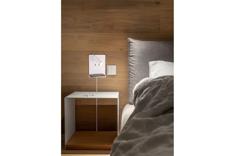 Vegglampe TRIO Element Matt hvit - Matt hvit - Belysning - Innendørsbelysning & Lamper - Soveromslampe - Sengelamper - Sengelampe vegg