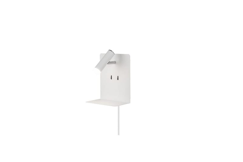 Vegglampe TRIO Element Matt hvit - Matt hvit - Belysning - Innendørsbelysning & Lamper - Soveromslampe - Sengelamper - Sengelampe vegg