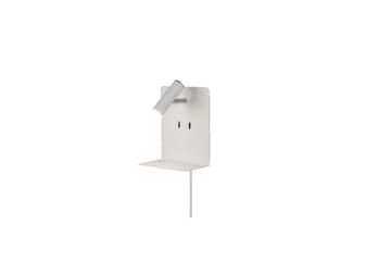 Vegglampe TRIO Element Matt hvit - Matt hvit - Belysning - Innendørsbelysning & Lamper - Soveromslampe - Sengelamper - Sengelampe vegg
