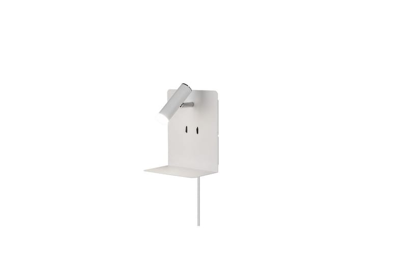 Vegglampe TRIO Element Matt hvit - Matt hvit - Belysning - Innendørsbelysning & Lamper - Soveromslampe - Sengelamper - Sengelampe vegg