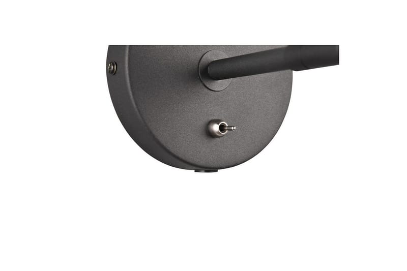 Vegglampe TRIO Enzo Matt svart - Matt svart - Belysning - Innendørsbelysning & Lamper - Soveromslampe - Sengelamper - Sengelampe vegg