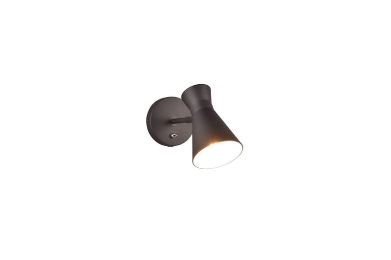 Vegglampe TRIO Enzo Matt svart - Matt svart - Belysning - Innendørsbelysning & Lamper - Soveromslampe - Sengelamper - Sengelampe vegg