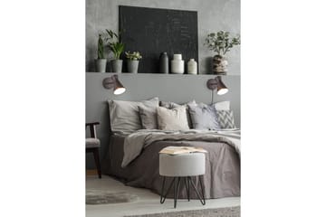 Vegglampe TRIO Enzo Matt svart - Matt svart - Belysning - Innendørsbelysning & Lamper - Soveromslampe - Sengelamper - Sengelampe vegg