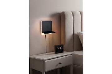 Vegglampe TRIO Fairfield Matt svart - Matt svart - Belysning - Innendørsbelysning & Lamper - Soveromslampe - Sengelamper - Sengelampe vegg