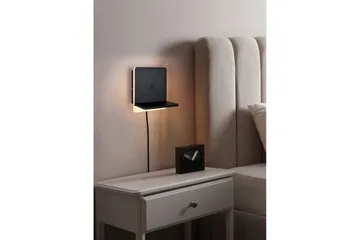 Vegglampe TRIO Fairfield Matt svart - Matt svart - Belysning - Innendørsbelysning & Lamper - Soveromslampe - Sengelamper - Sengelampe vegg