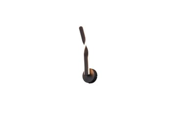 Vegglampe TRIO Ginko Matt svart