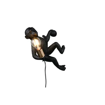 Vegglampe TRIO Louy - Svart - Belysning - Innendørsbelysning & Lamper - Soveromslampe - Sengelamper - Sengelampe vegg