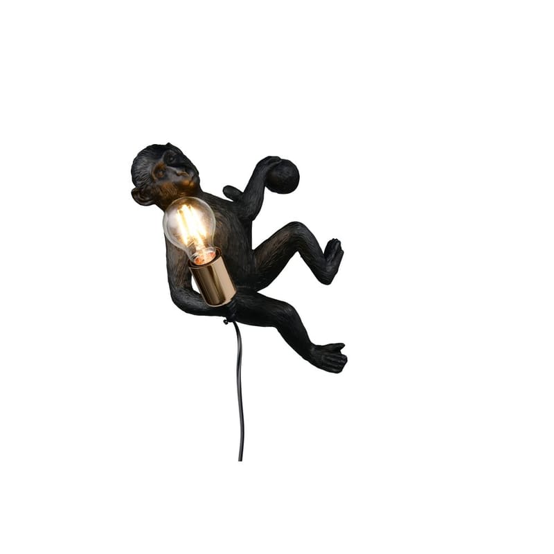 Vegglampe TRIO Louy - Svart - Belysning - Innendørsbelysning & Lamper - Soveromslampe - Sengelamper - Sengelampe vegg