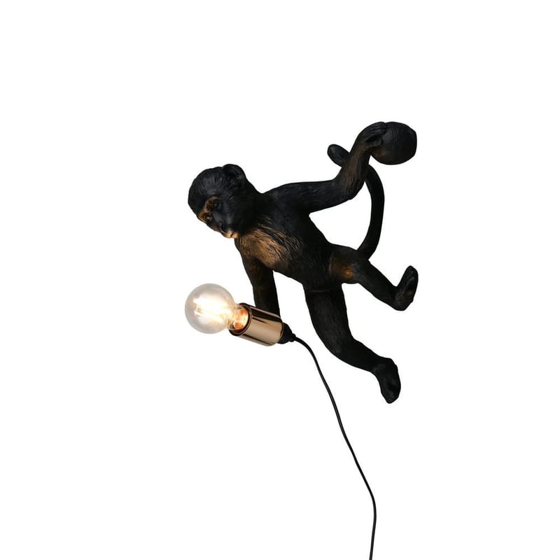 Vegglampe TRIO Louy, Svart