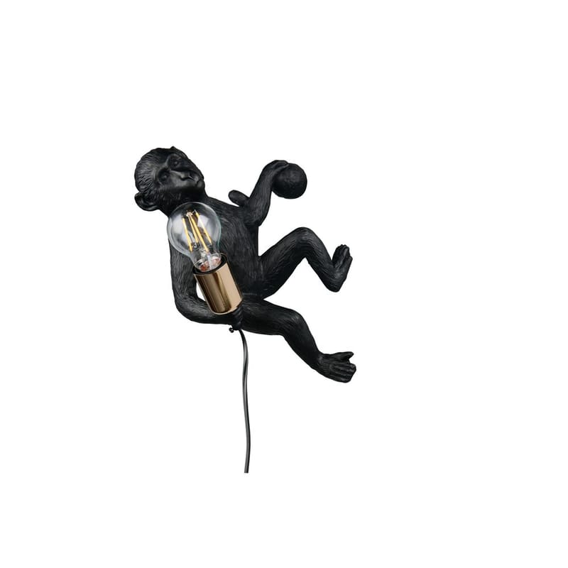 Vegglampe TRIO Louy - Svart - Belysning - Innendørsbelysning & Lamper - Soveromslampe - Sengelamper - Sengelampe vegg