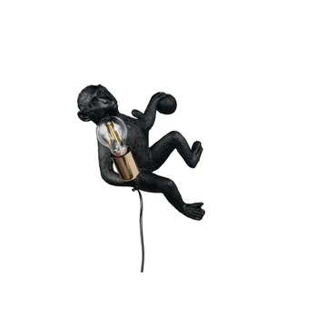 Vegglampe TRIO Louy - Svart - Belysning - Innendørsbelysning & Lamper - Soveromslampe - Sengelamper - Sengelampe vegg