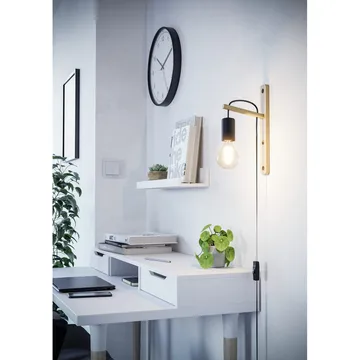 Vegglampe Pockley - 29,5 cm - Belysning - Innendørsbelysning & Lamper - Soveromslampe - Sengelamper - Sengelampe vegg