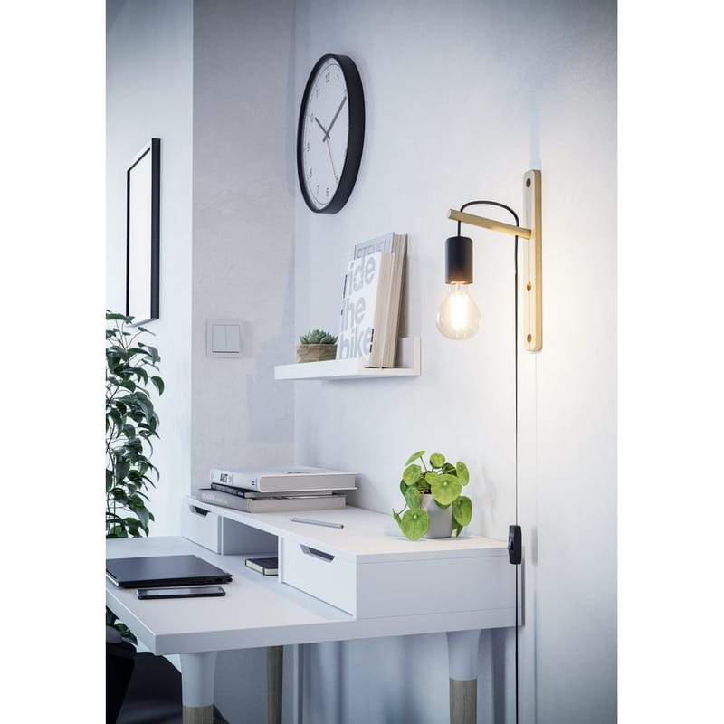 Vegglampe Pockley - 29,5 cm - Belysning - Innendørsbelysning & Lamper - Soveromslampe - Sengelamper - Sengelampe vegg