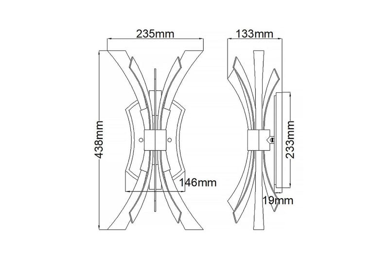 Vida Hinkley Vegglampe - Belysning - Innendørsbelysning & Lamper - Soveromslampe - Sengelamper - Sengelampe vegg