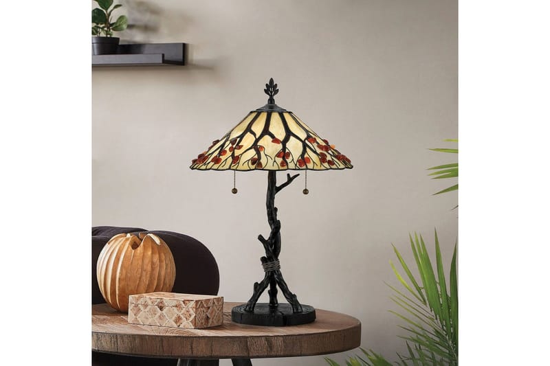 Whispering Quoizel Bordlampe - Belysning - Innendørsbelysning & Lamper - Soveromslampe - Sengelamper - Nattbordslampe stående