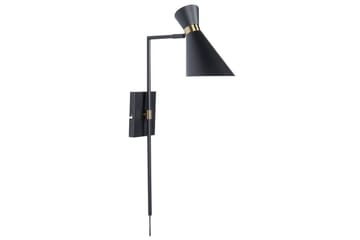 Yassil Vegglampe E27 E27 - Svart - Belysning - Innendørsbelysning & Lamper - Soveromslampe - Sengelamper - Sengelampe vegg