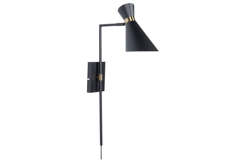 Yassil Vegglampe E27 E27 - Svart - Belysning - Innendørsbelysning & Lamper - Soveromslampe - Sengelamper - Sengelampe vegg