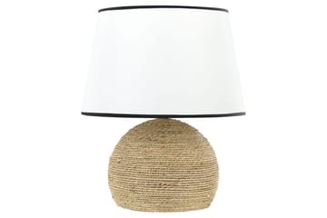 Zannone Bordlampe 46 cm E27 - Lyst tre/Hvit - Belysning - Innendørsbelysning & Lamper - Soveromslampe - Sengelamper - Nattbordslampe stående