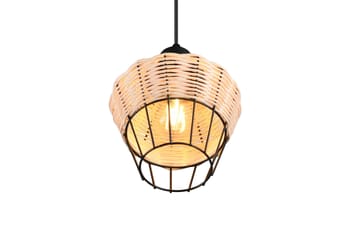 Borka Pendellampe 1 Lampe 17,5 cm E27 Rotting - Trio Lighting - Belysning - Innendørsbelysning & Lamper - Soveromslampe - Taklampe soverom