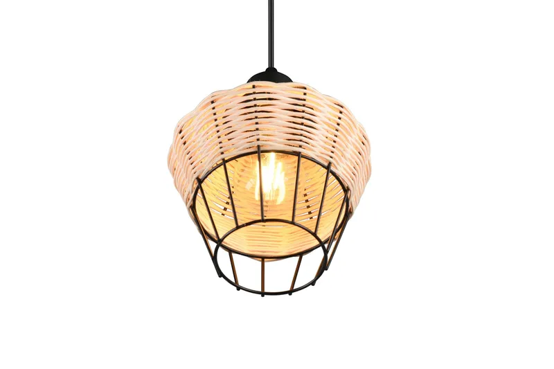 Borka Pendellampe 1 Lampe 17,5 cm E27 Rotting - Trio Lighting - Belysning - Innendørsbelysning & Lamper - Soveromslampe - Taklampe soverom