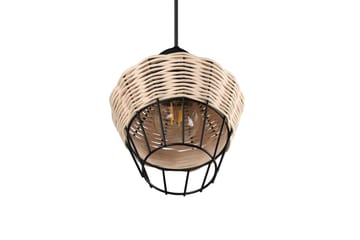 Borka Pendellampe 1 Lampe 17,5 cm E27 Rotting - Trio Lighting - Belysning - Innendørsbelysning & Lamper - Soveromslampe - Taklampe soverom