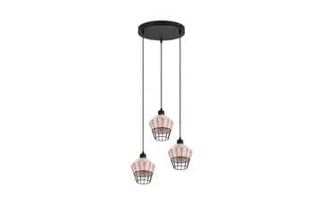 Borka Pendellampe 3 Lamper E27 Rotting - Trio Lighting - Belysning - Innendørsbelysning & Lamper - Soveromslampe - Taklampe soverom
