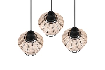 Borka Pendellampe 3 Lamper E27 Rotting - Trio Lighting - Belysning - Innendørsbelysning & Lamper - Soveromslampe - Taklampe soverom