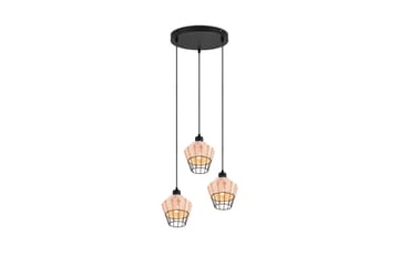 Borka Pendellampe 3 Lamper E27 Rotting - Trio Lighting - Belysning - Innendørsbelysning & Lamper - Soveromslampe - Taklampe soverom