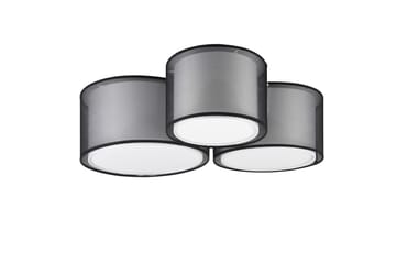 Burton Taklampe 3-os E27 Mattsvart - Belysning - Innendørsbelysning & Lamper - Soveromslampe - Taklampe soverom