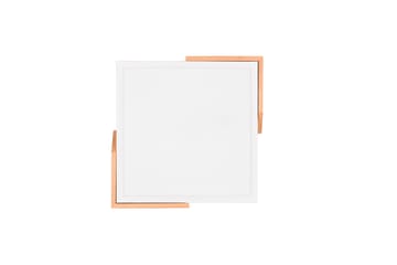 Meta LED-Taklampe Matthvit/Tre - Belysning - Innendørsbelysning & Lamper - Soveromslampe - Taklampe soverom