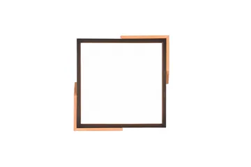 Meta LED-Taklampe Mattsvart/Tre - Belysning - Innendørsbelysning & Lamper - Soveromslampe - Taklampe soverom