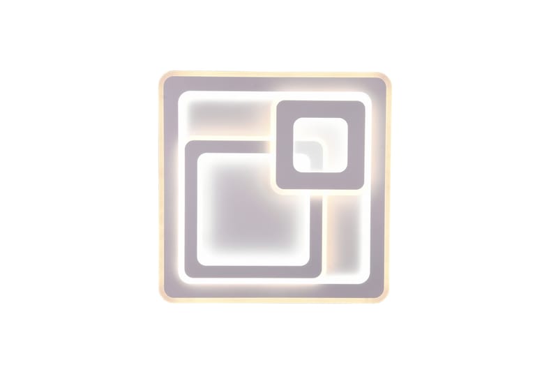 Mita LED-Taklampe Neliö Matthvit - Belysning - Innendørsbelysning & Lamper - Soveromslampe - Taklampe soverom