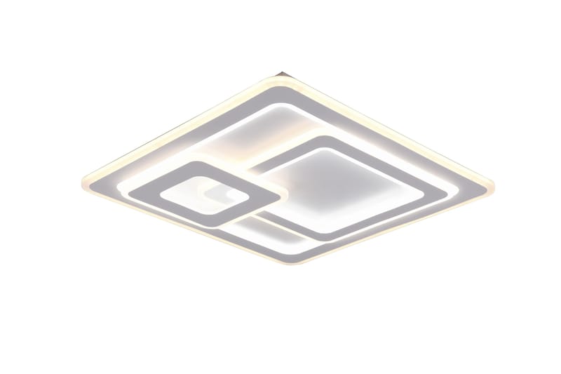 Mita LED-Taklampe Neliö Matthvit