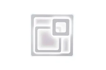 Mita LED-Taklampe Neliö Matthvit - Belysning - Innendørsbelysning & Lamper - Soveromslampe - Taklampe soverom