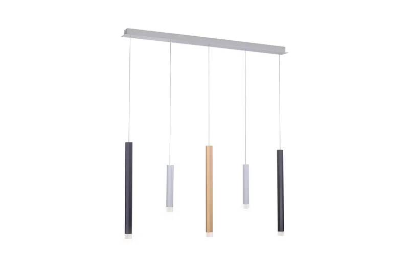 PURE-GEMIN Plafond, Grå/Gull