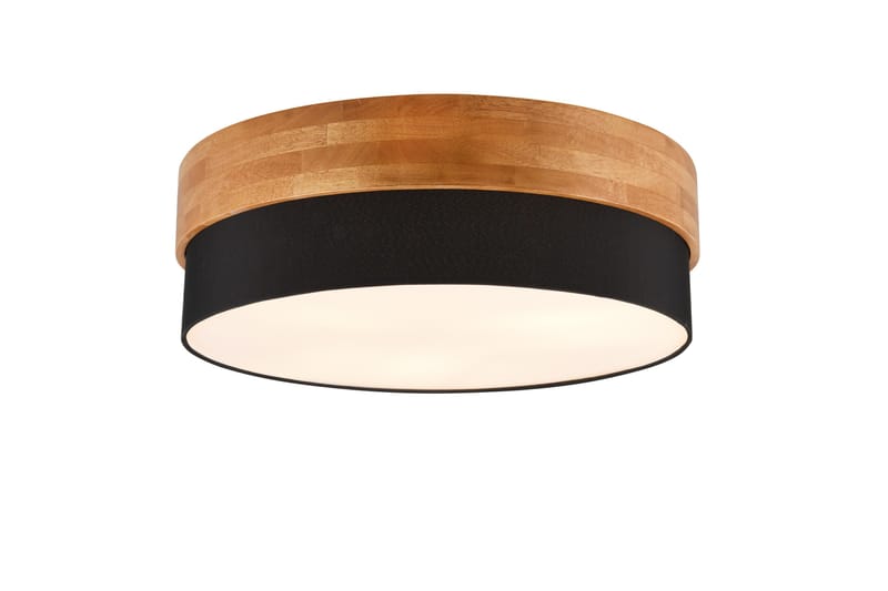 Seasons Taklampe 50 cm E14 Svart/Tre