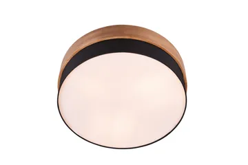 Seasons Taklampe 50 cm E14 Svart/Tre - Belysning - Innendørsbelysning & Lamper - Soveromslampe - Taklampe soverom