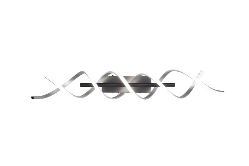 Sequence LED-Taklampe Børstet Aluminium/Matt Svart - Trio Lighting - Belysning - Innendørsbelysning & Lamper - Soveromslampe - Taklampe soverom