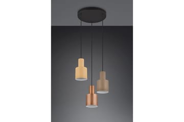 Trio Lighting Agudo Taklampe 3L E27 flerfarget - Belysning - Innendørsbelysning & Lamper - Soveromslampe - Taklampe soverom