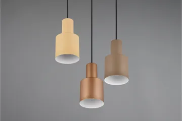 Trio Lighting Agudo Taklampe 3L E27 flerfarget - Belysning - Innendørsbelysning & Lamper - Soveromslampe - Taklampe soverom