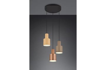 Trio Lighting Agudo Taklampe 3L E27 flerfarget - Belysning - Innendørsbelysning & Lamper - Soveromslampe - Taklampe soverom